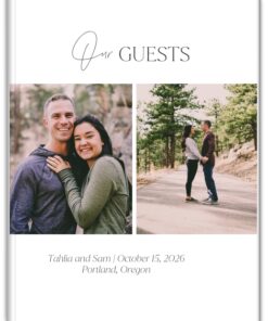 7x5 Softcover Photo Book, Our Wedding Guests