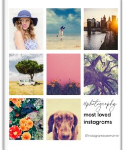 7x5 Softcover Photo Book, Square Photos