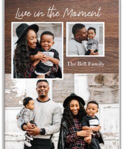 7x5 Softcover Photo Book, Rustic Family Snapshots