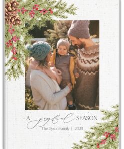 7x5 Softcover Photo Book, Winter Pines